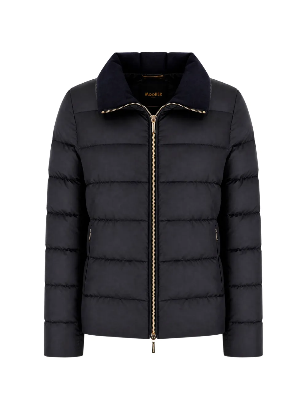 Moorer Argentea Quilted Puffer Jacket In 블루