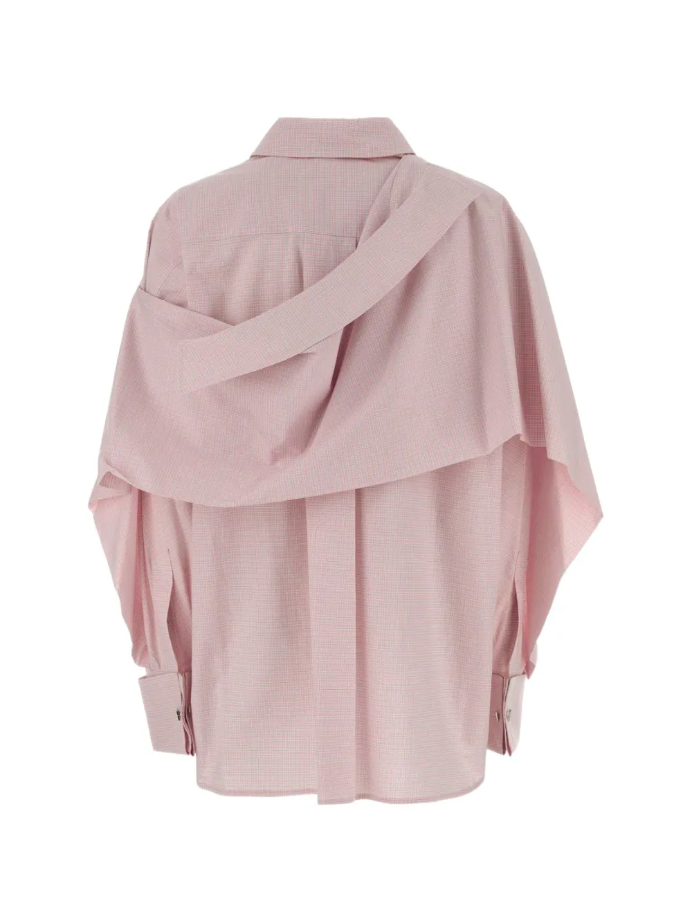 The Attico Wit roze blouse