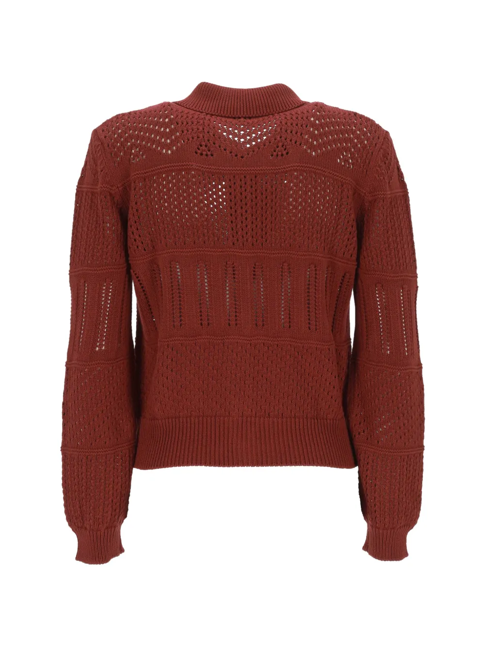 Max Mara Opengebreid vest Rood