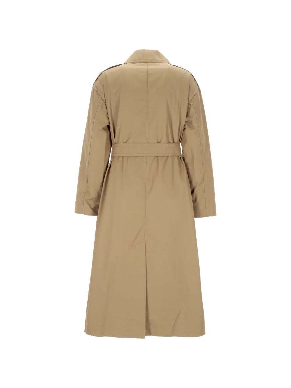 Max Mara belted double-breasted trench coat Beige