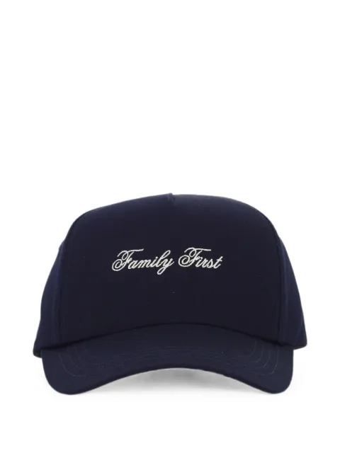 Family First logo-embroidered baseball cap