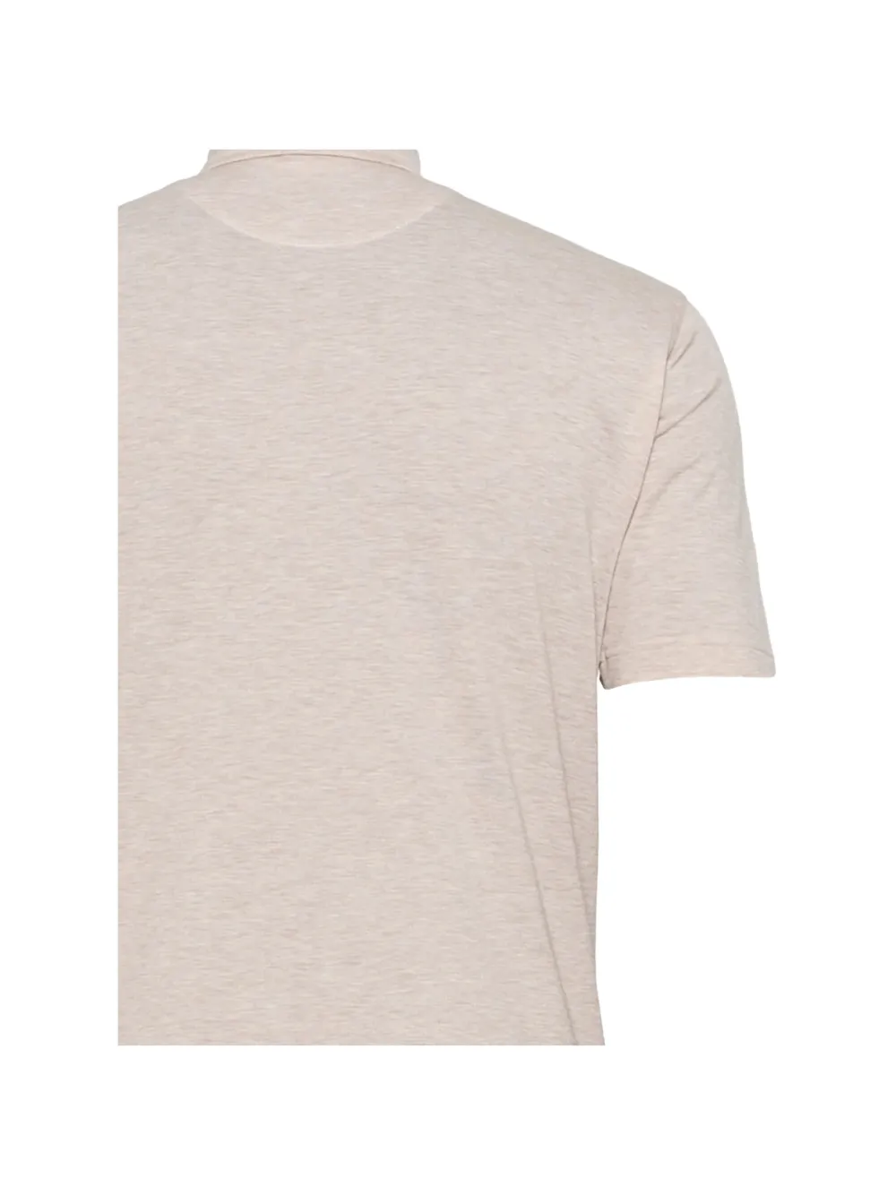 Barba Poloshirt met korte mouwen Beige