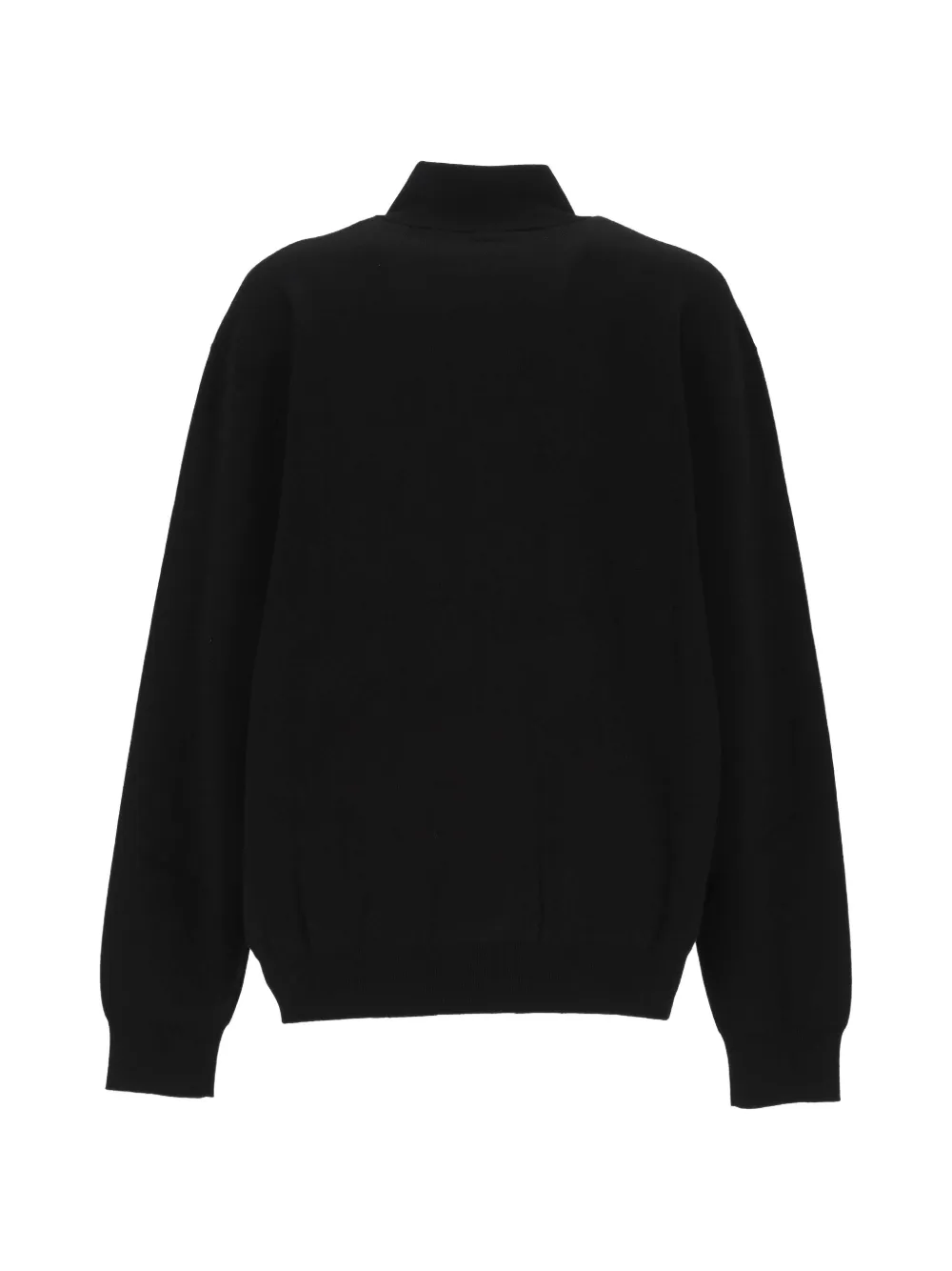 Balenciaga Laurel classic zip-up sweater in black Zwart