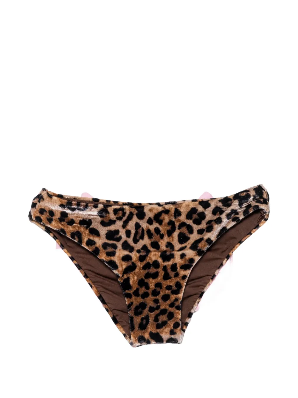 MC2 Saint Barth Kids Bikinibroek met luipaardprint Bruin