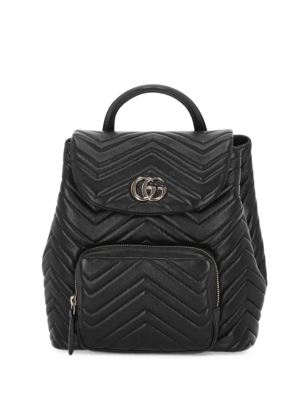 Gucci GG Marmont matelassé backpack - Schwarz