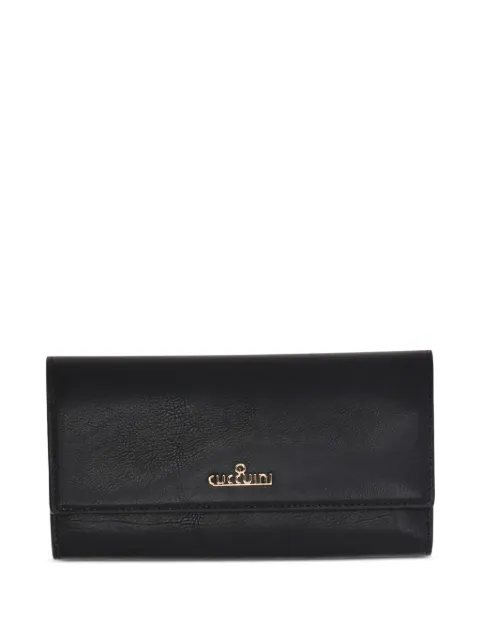 GIANNI CUCCUINI logo-plaque foldover wallet
