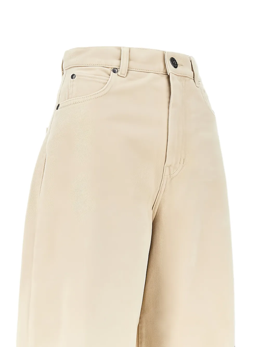 Weekend Max Mara Broek van katoenen drill Beige