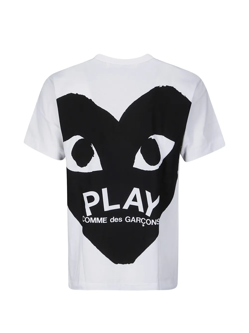 Comme Des Garçons Play T-shirt met logo-print Wit