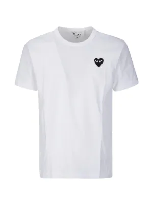 Comme Des Garçons Play ラインストーン Tシャツ | ホワイト | FARFETCH JP