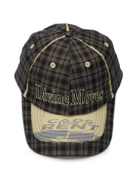 KAP Company Tabloid frayed-edge baseball cap