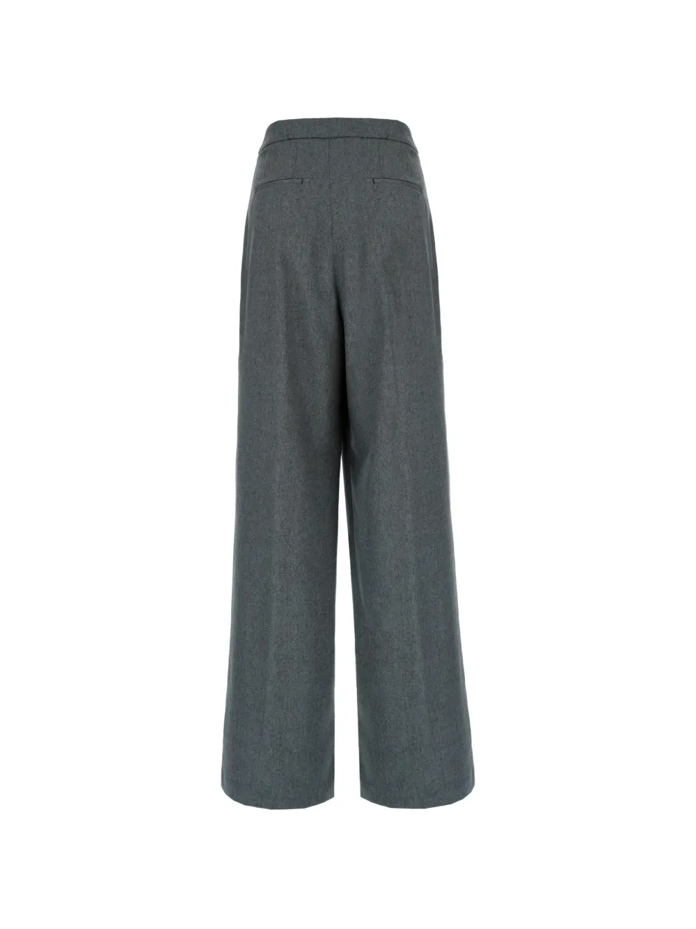 PT Torino pleated wide-leg trousers Grijs