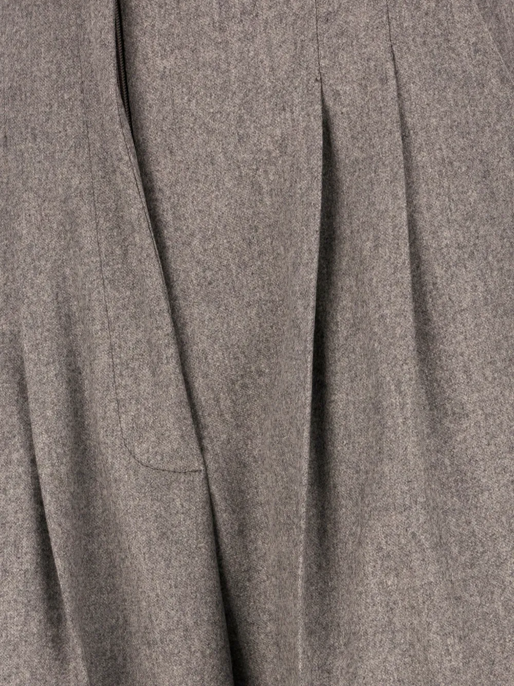 PT Torino pleated wide-leg trousers Beige