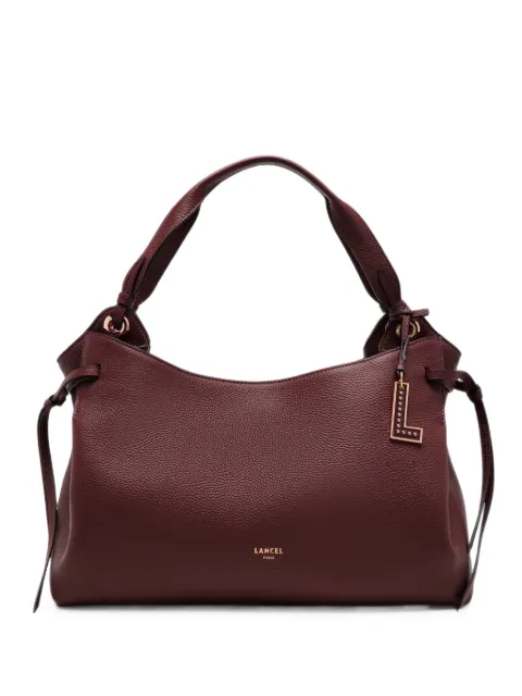 Lancel medium Swann grained leather tote bag