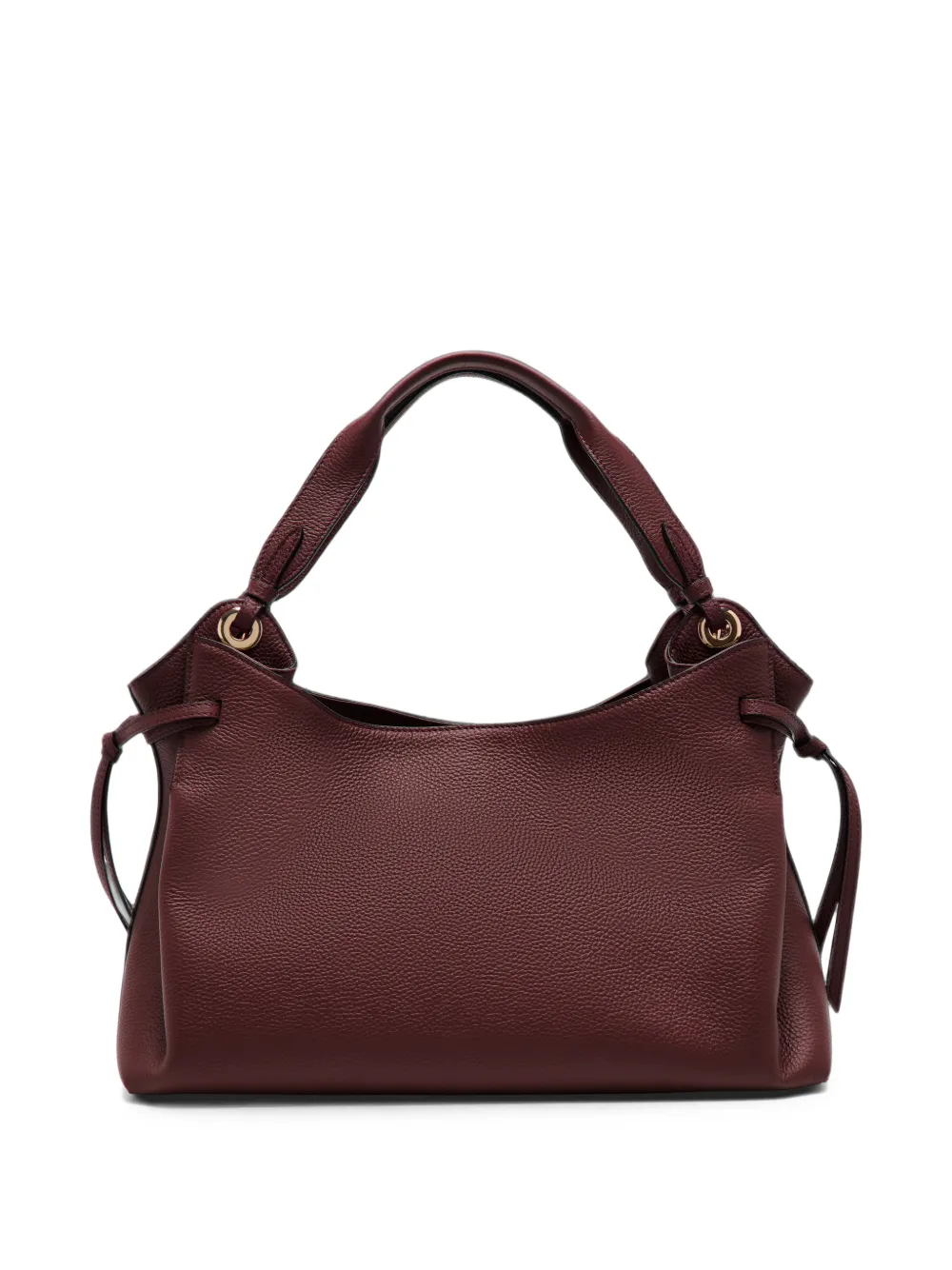 Lancel Medium Swann leren shopper met textuur Rood