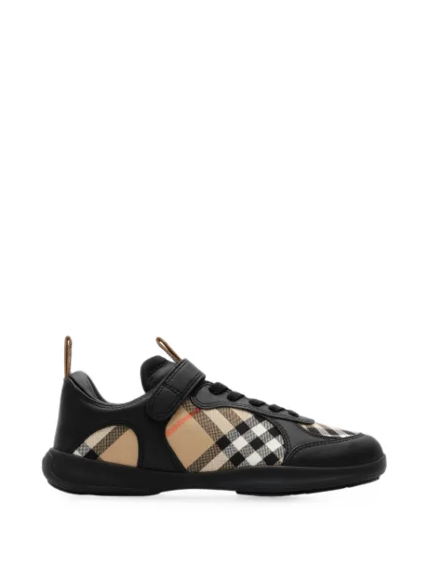 Burberry Kids House Check low-top sneakers
