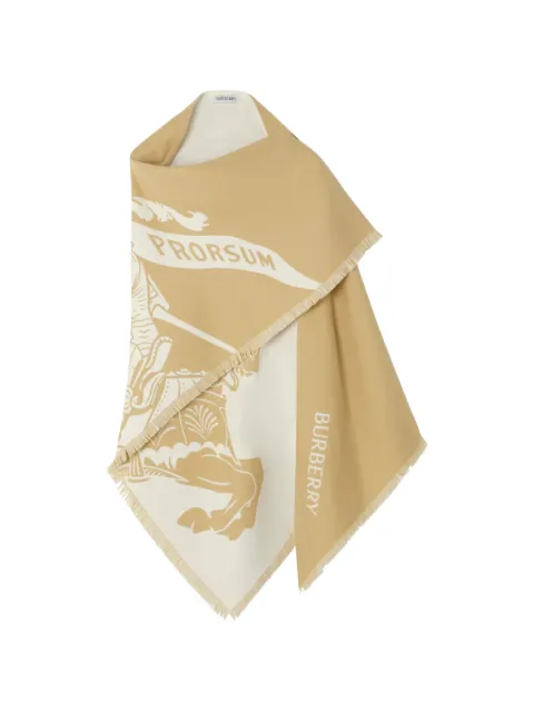 Burberry Knight wool-silk-cashmere cape