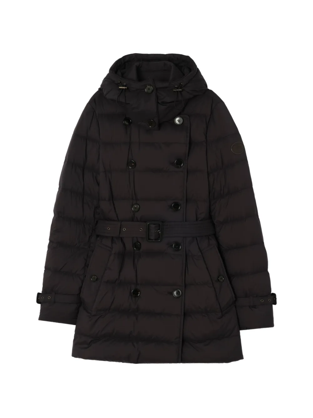 Burberry Kurzer Audley Steppmantel - Schwarz