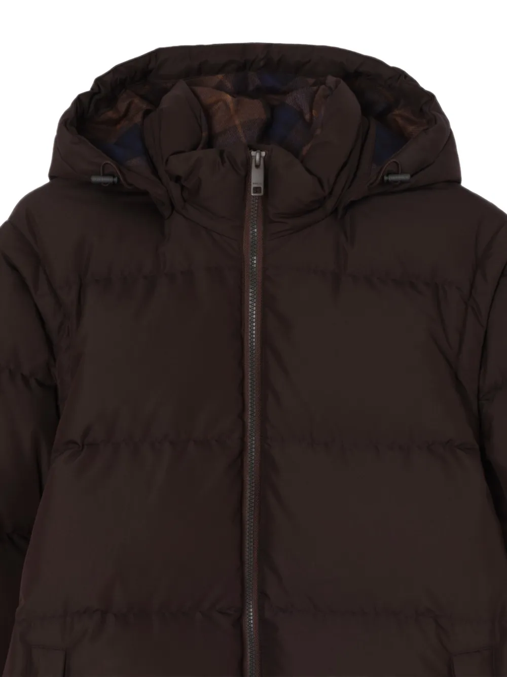 Burberry Donsjas met afneembare mouwen Bruin