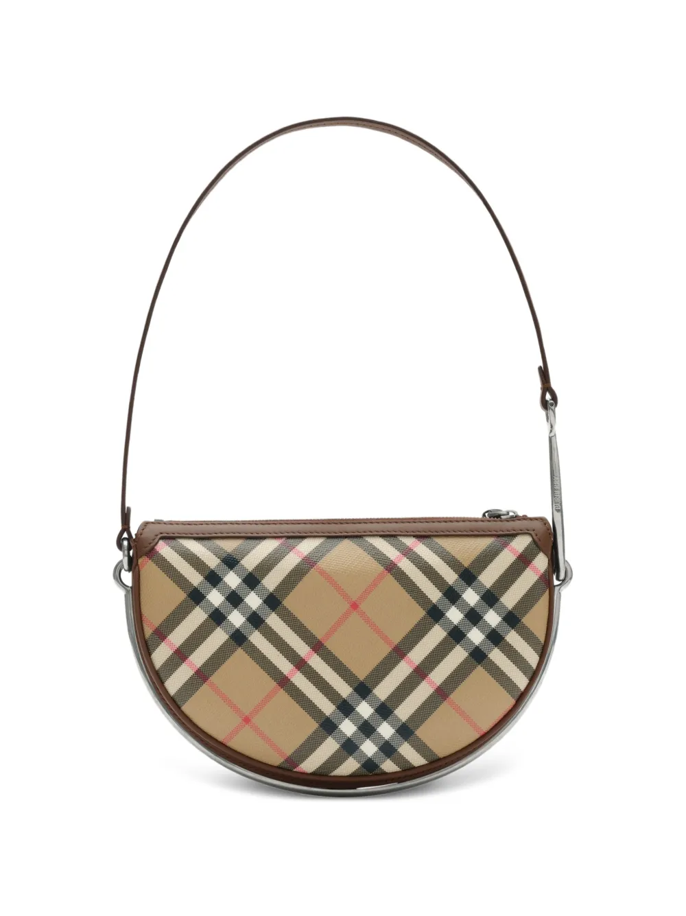 Burberry Kleine Bridle Saddle tas Beige