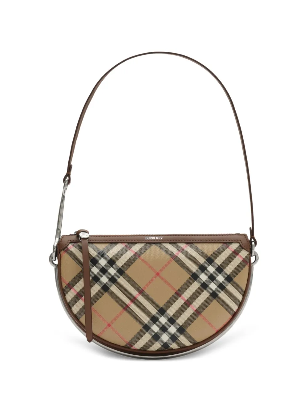 Burberry small bridle saddle bag - Toni neutri