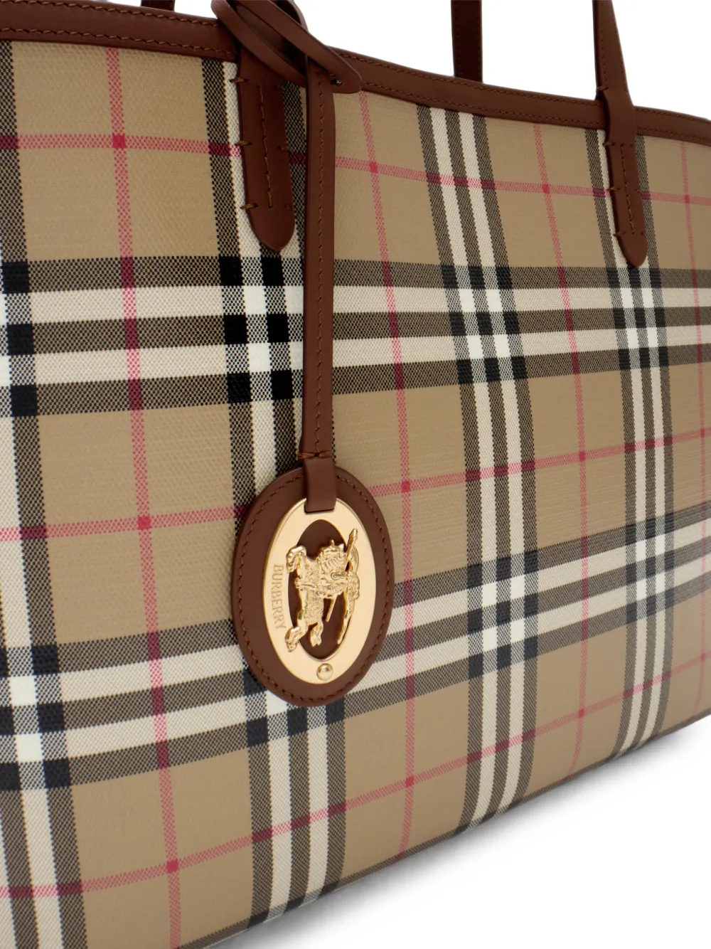 Burberry Kleine Check shopper Beige