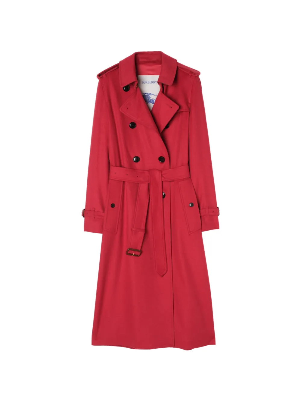 Burberry Kensington Trenchcoat - Rot