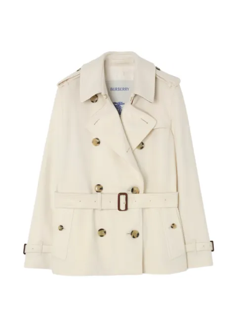 Burberry cashmere Kensington trench jacket