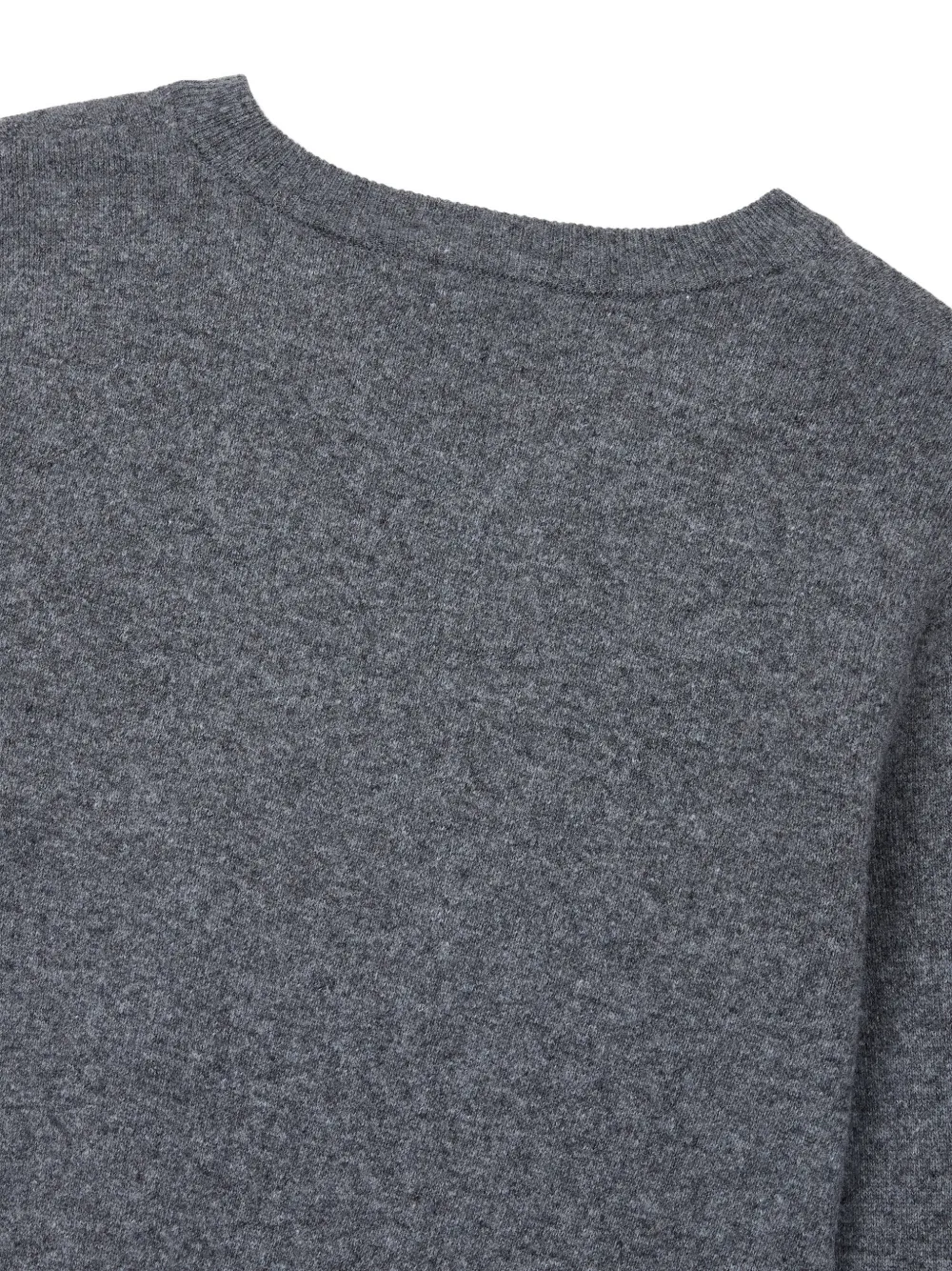 TOMBOY Trui met intarsia logo Grijs