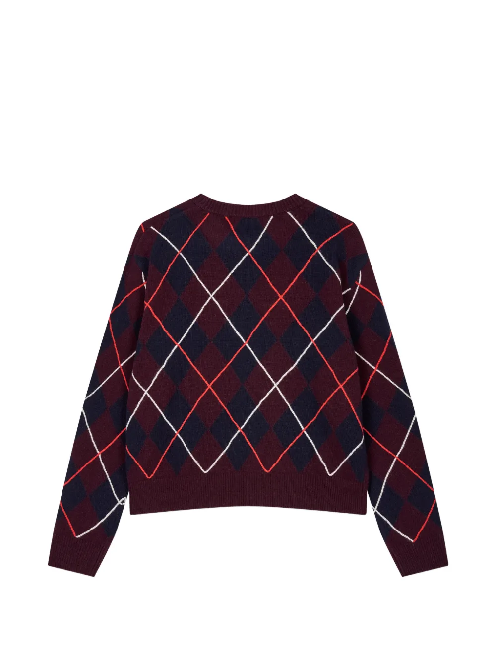 TOMBOY Trui met argyle patroon Paars