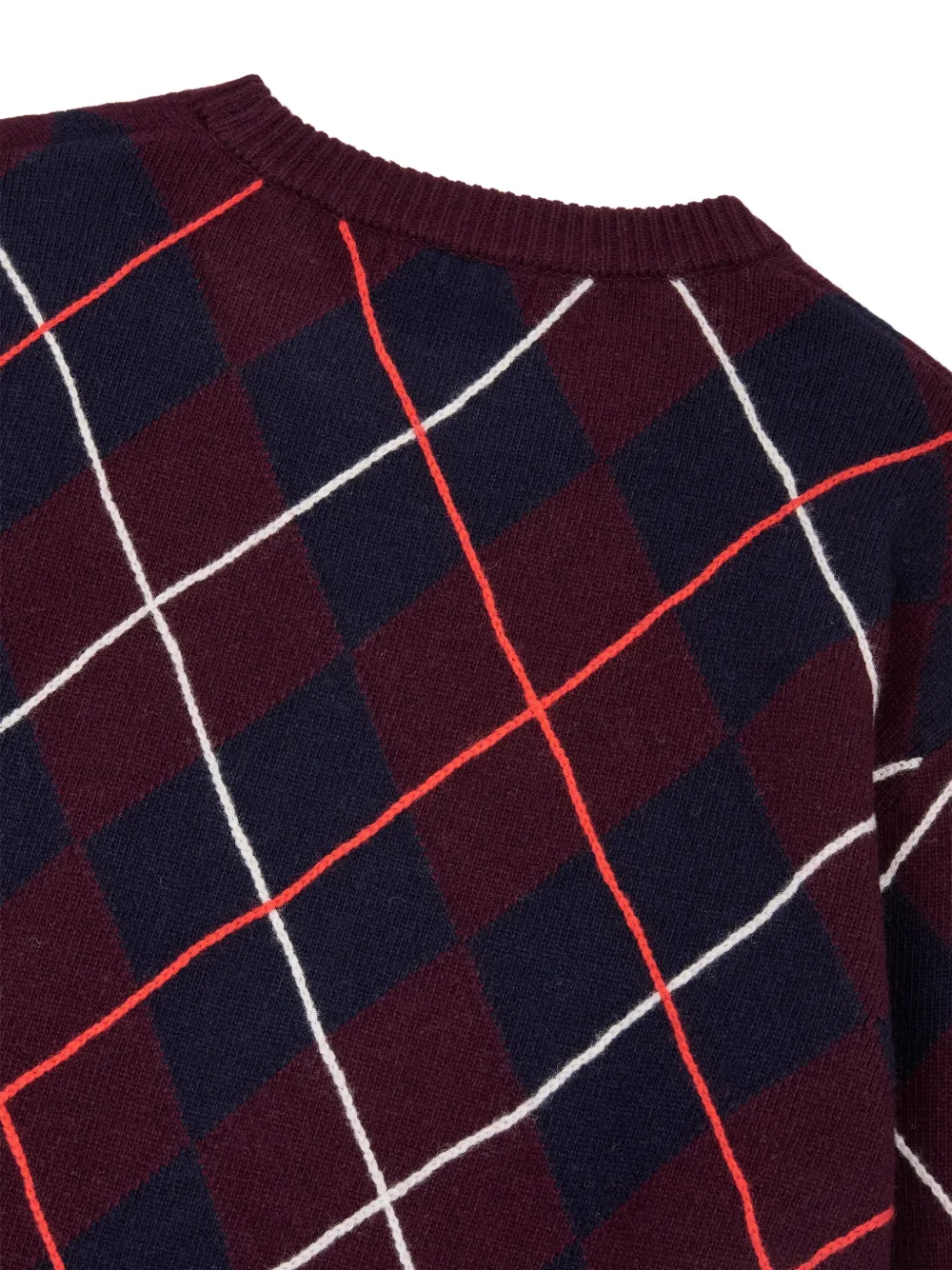 TOMBOY Trui met argyle patroon Paars
