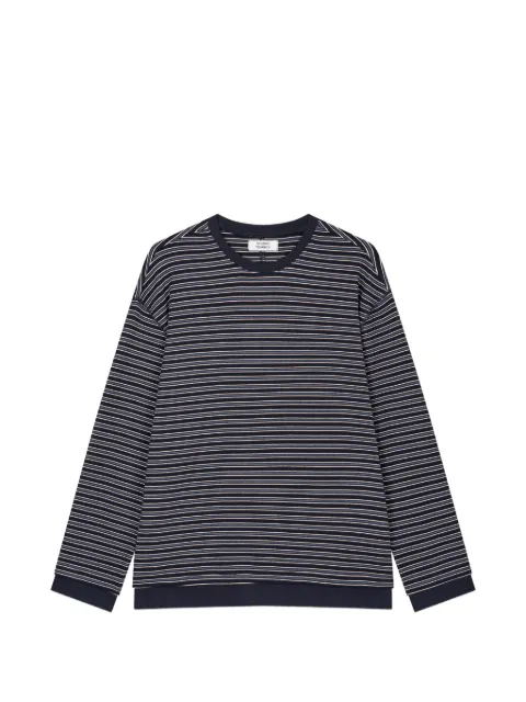 TOMBOY playera manga larga con rayas estampadas