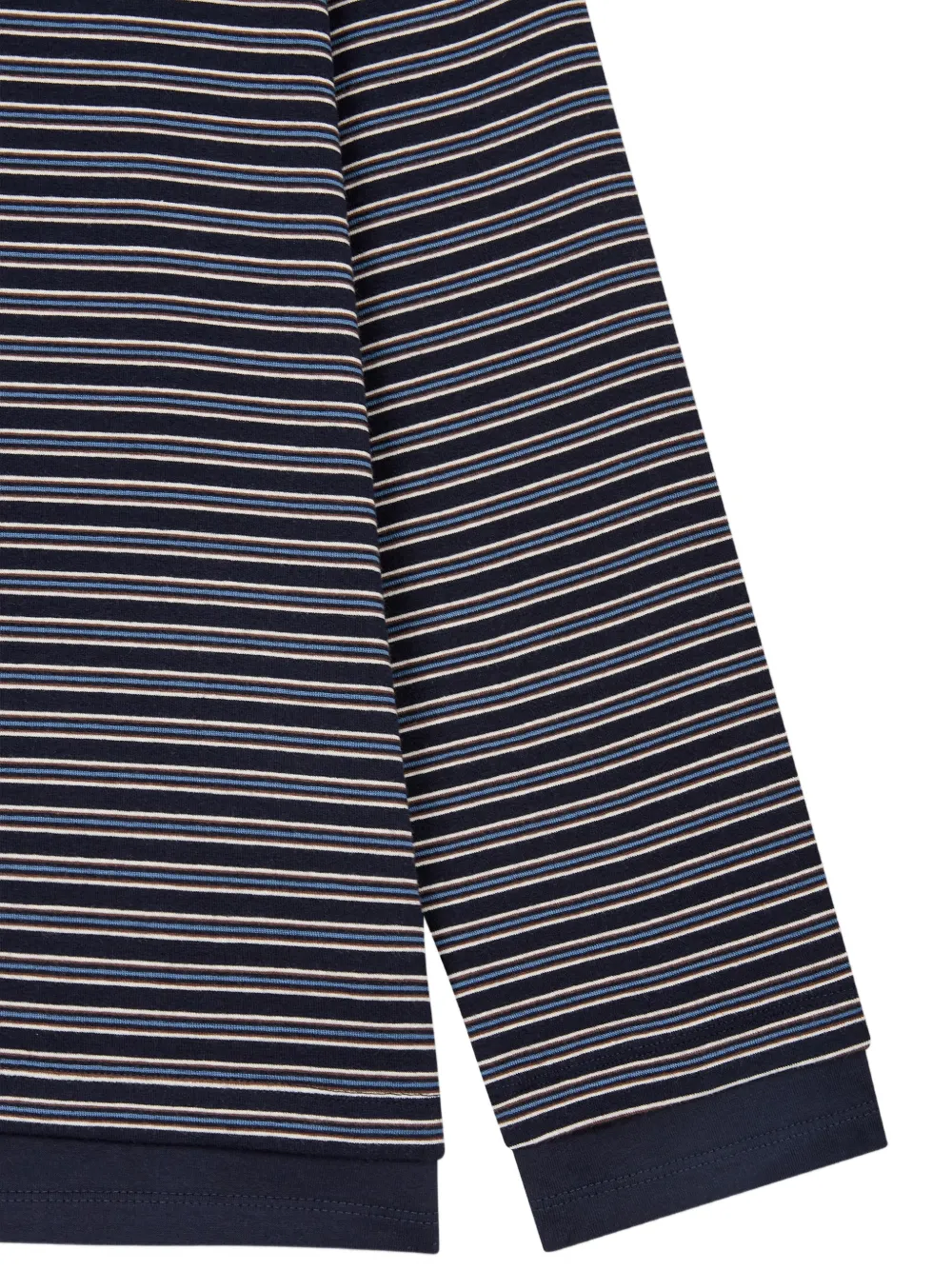 TOMBOY Gestreept T-shirt met lange mouwen Blauw
