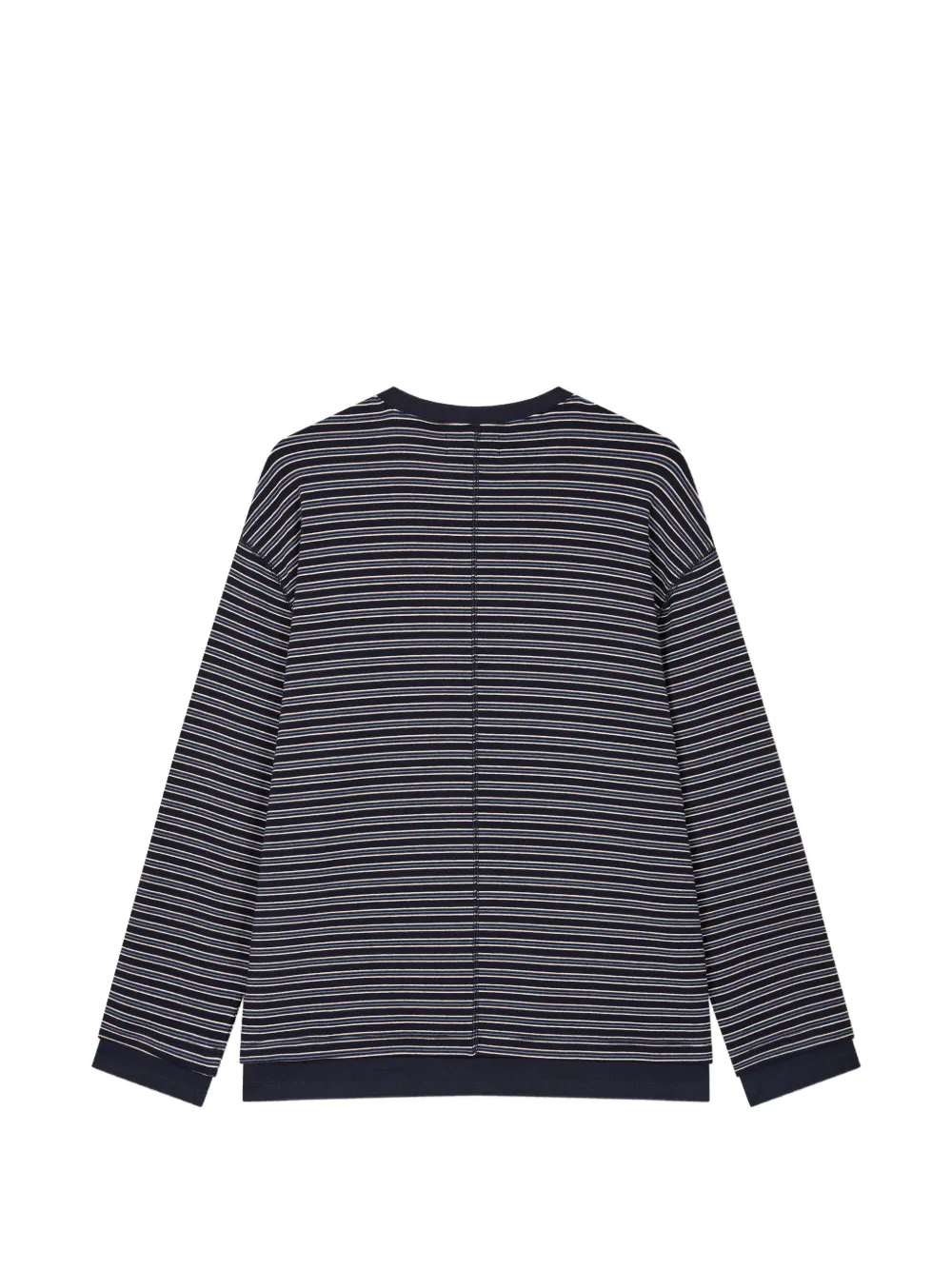 TOMBOY Gestreept T-shirt met lange mouwen Blauw