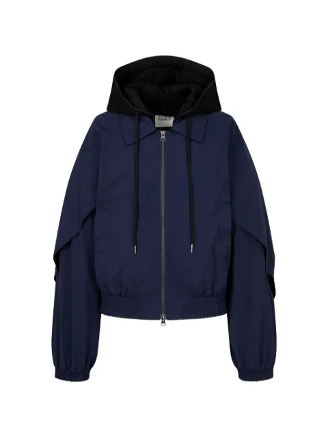 TOMBOY detachable hood bomber jacket