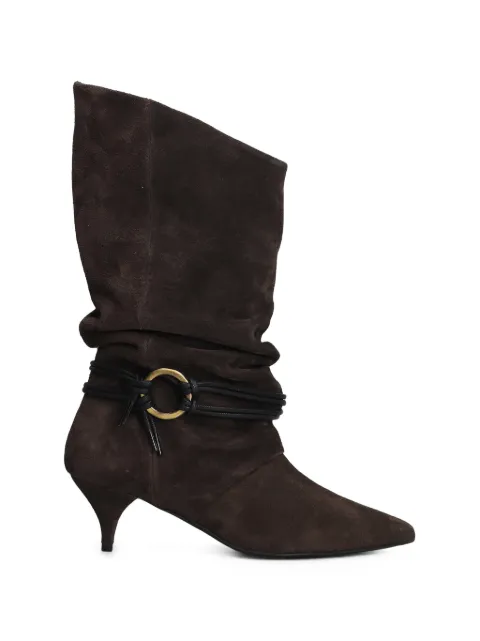 ALCHIMIA slouchy pointed-toe boots