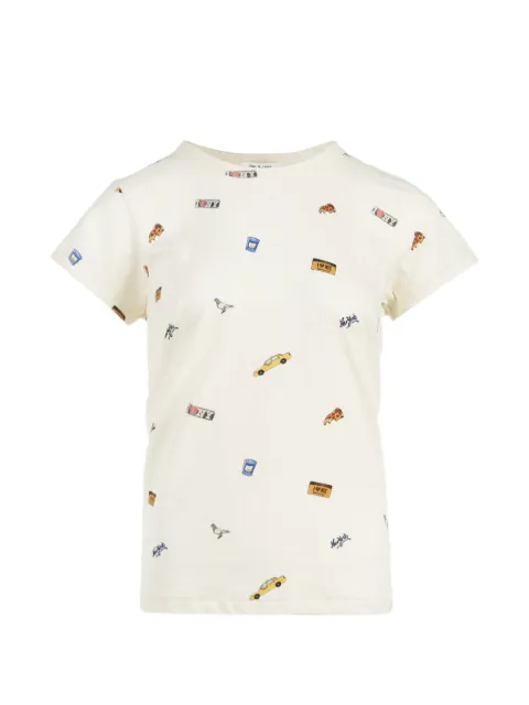 rag & bone NYC patch-print T-shirt
