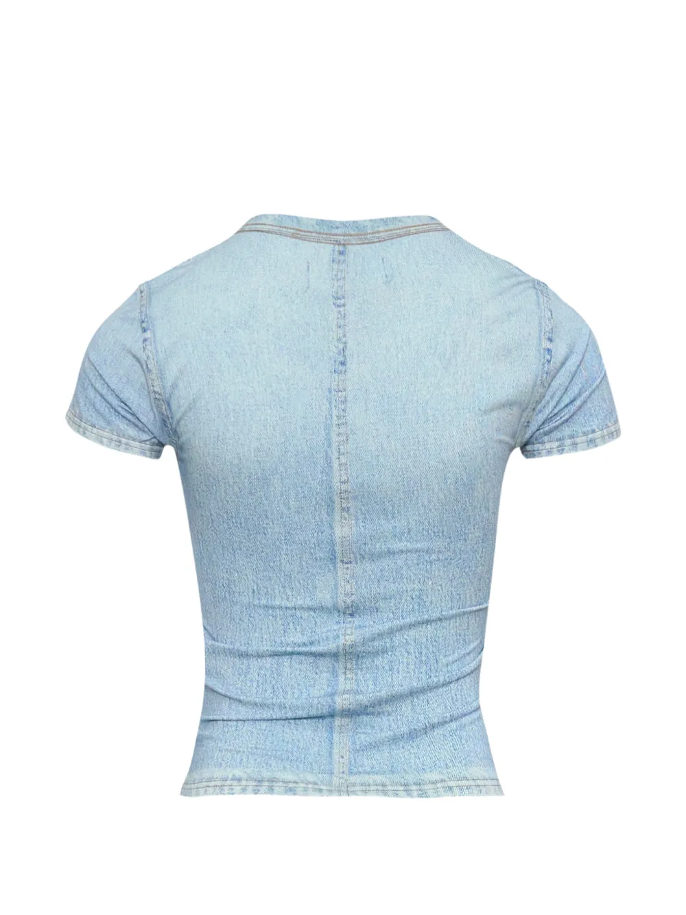 rag & bone Miramar denim T-shirt Blauw