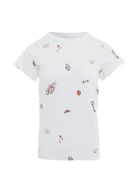 rag & bone Valentines graphic-print T-shirt