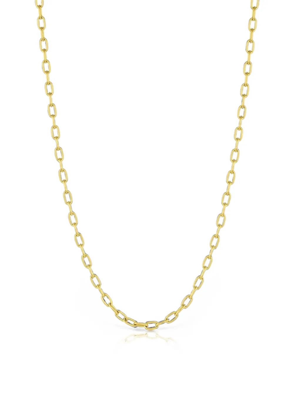 Leigh Maxwell toggle oval link necklace - Gold