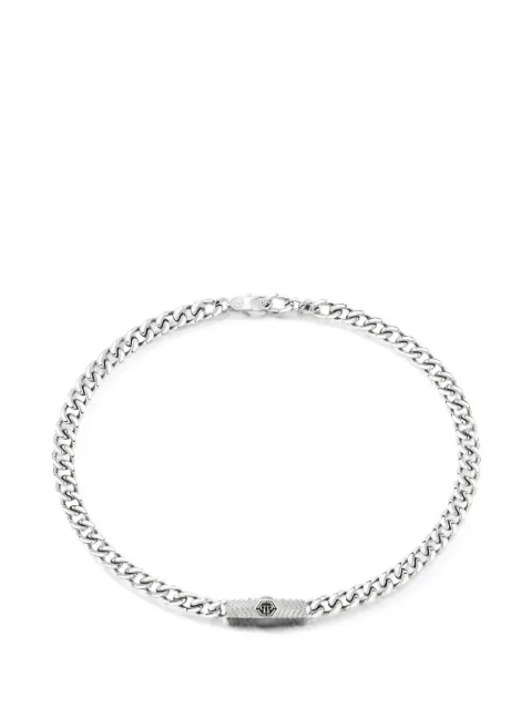 Philipp Plein Plein Tag gourmette necklace