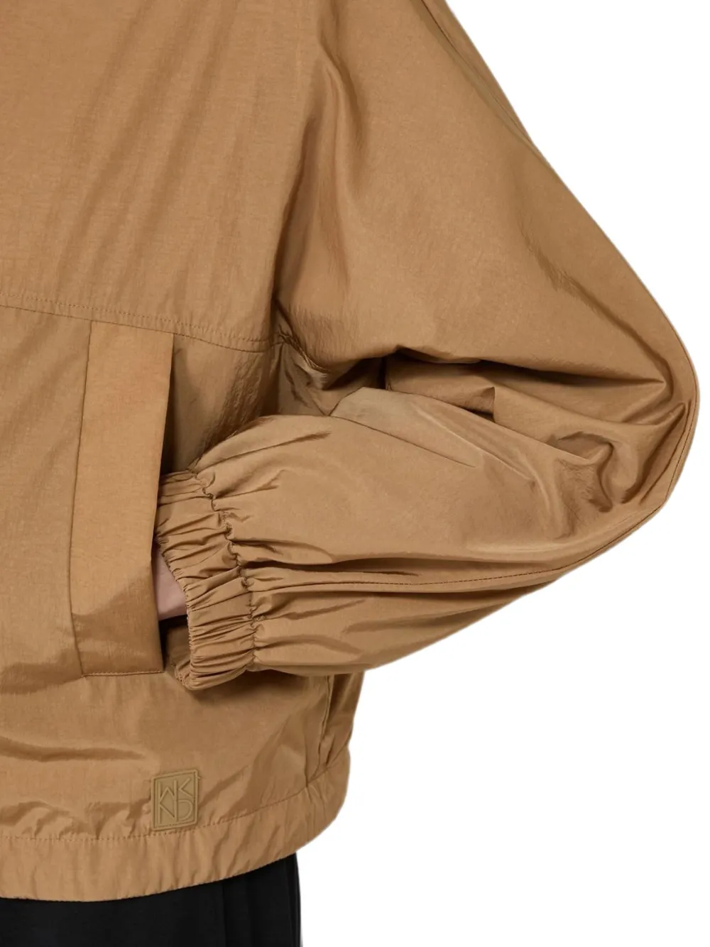 Weekend Max Mara Waterafstotende canvas windjack tabak Beige
