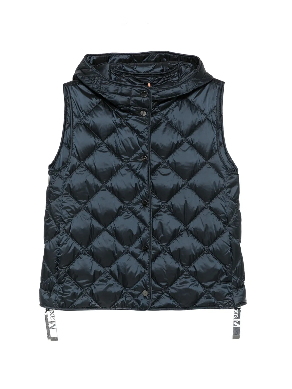 Max Mara quilted hooded gilet