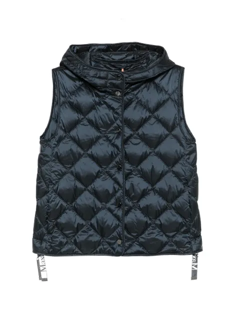 Max Mara The Cube diamond-quilted hooded gilet