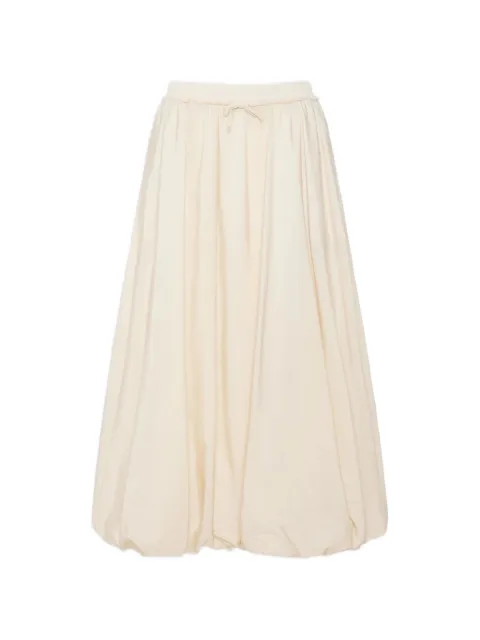 Weekend Max Mara falda larga impermeable de lona