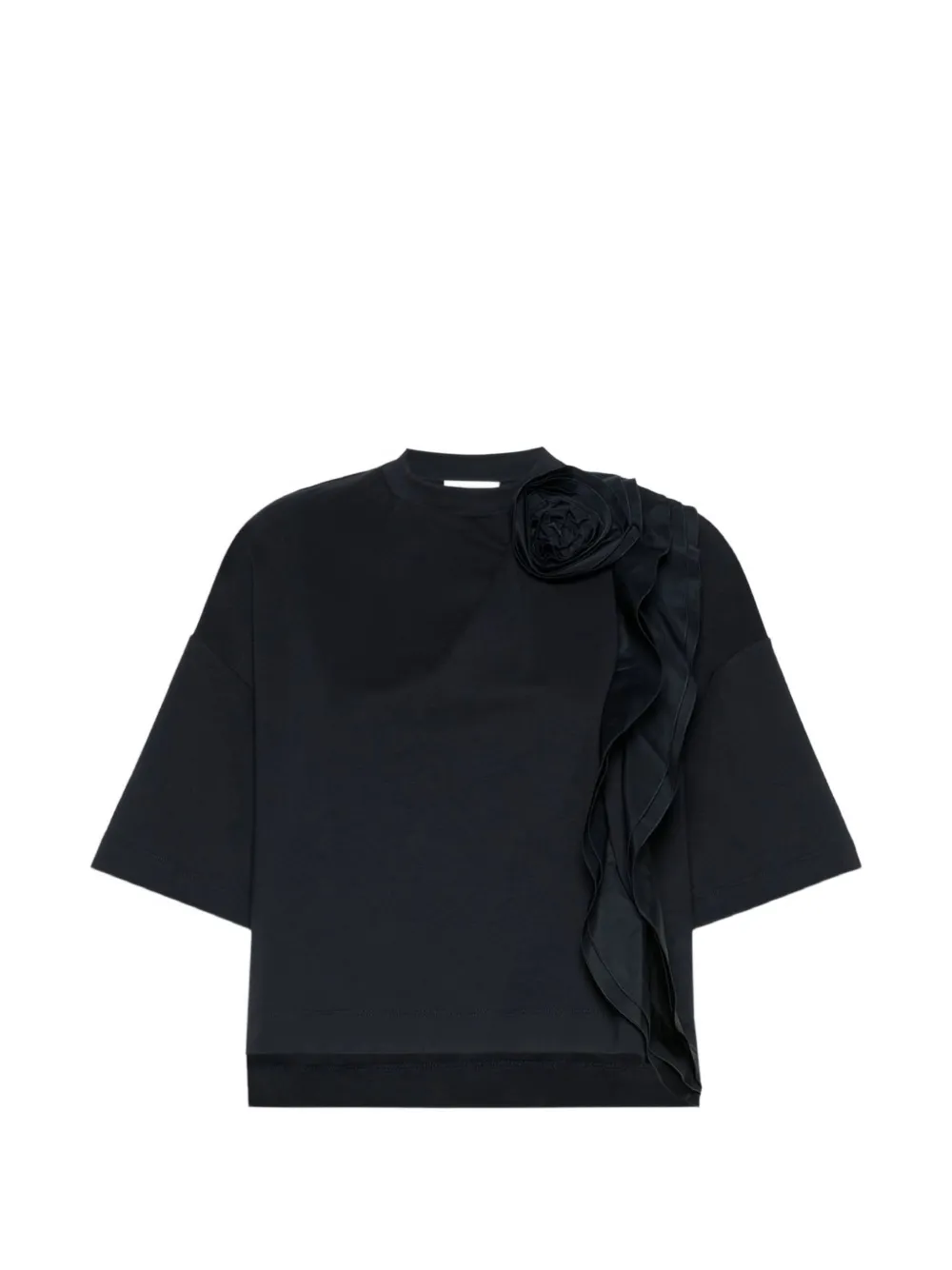 Max Mara Frilly jersey T-shirt - ultramarine