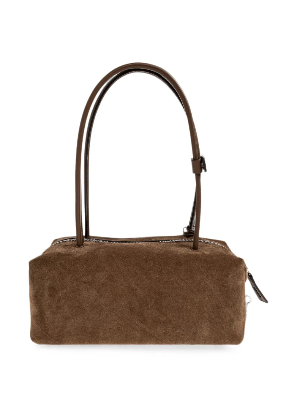 Max Mara suede leather shoulder bag Bruin