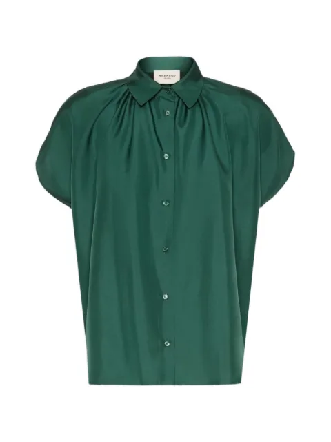 Weekend Max Mara WKDCRINE SHIRT DARK GREEN
