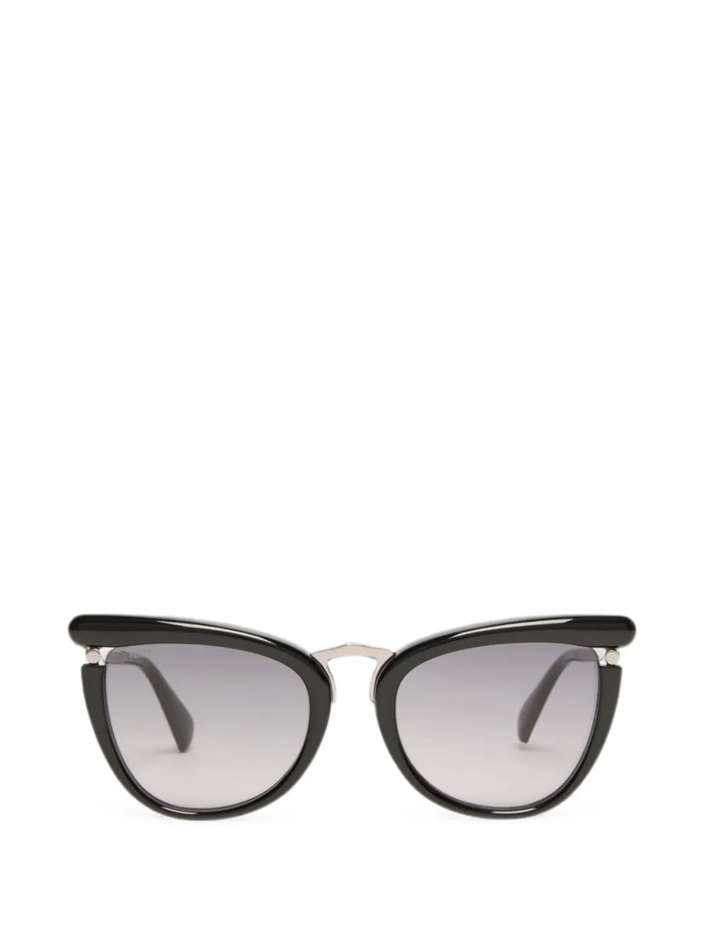 Max Mara Eyewear acetate butterfly glasses - black - Nero