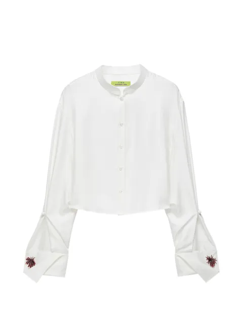Shanghai Tang Shou cropped blouse