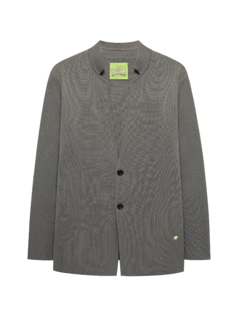 Shanghai Tang silk knitted blazer